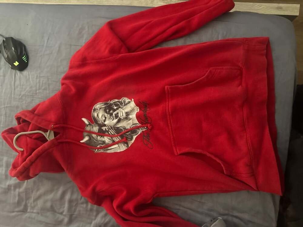 The Hundreds Graphic Hoodie Red